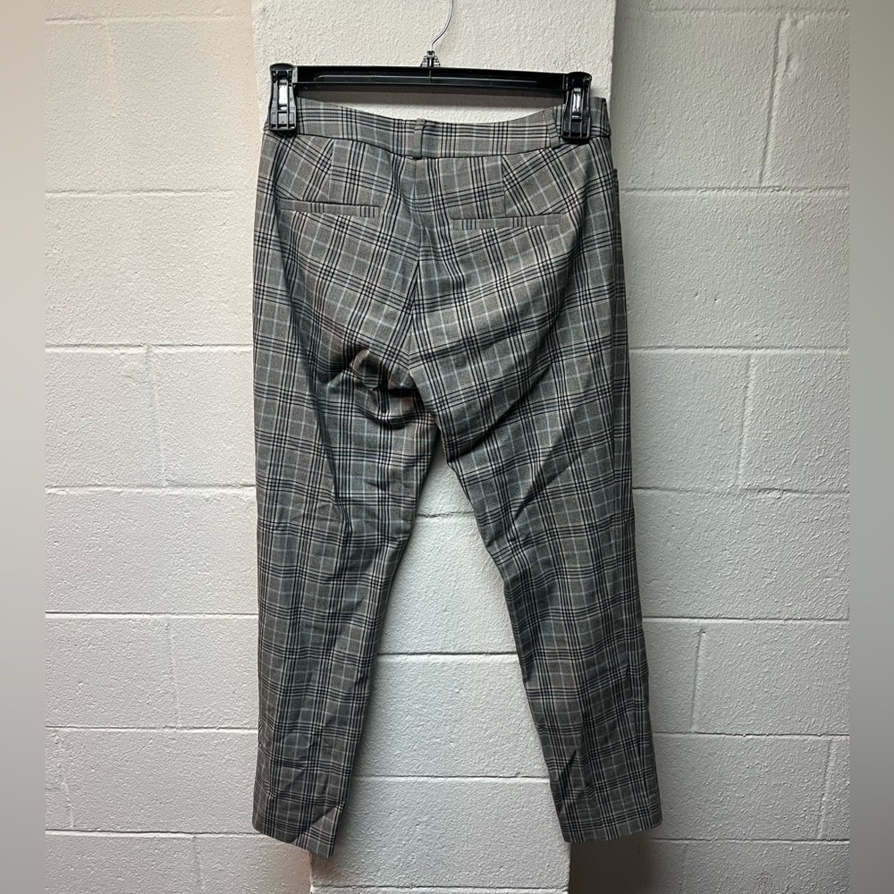 Banana Republic Gray Plaid Women’s Dress Pants - Picture 5 of 5